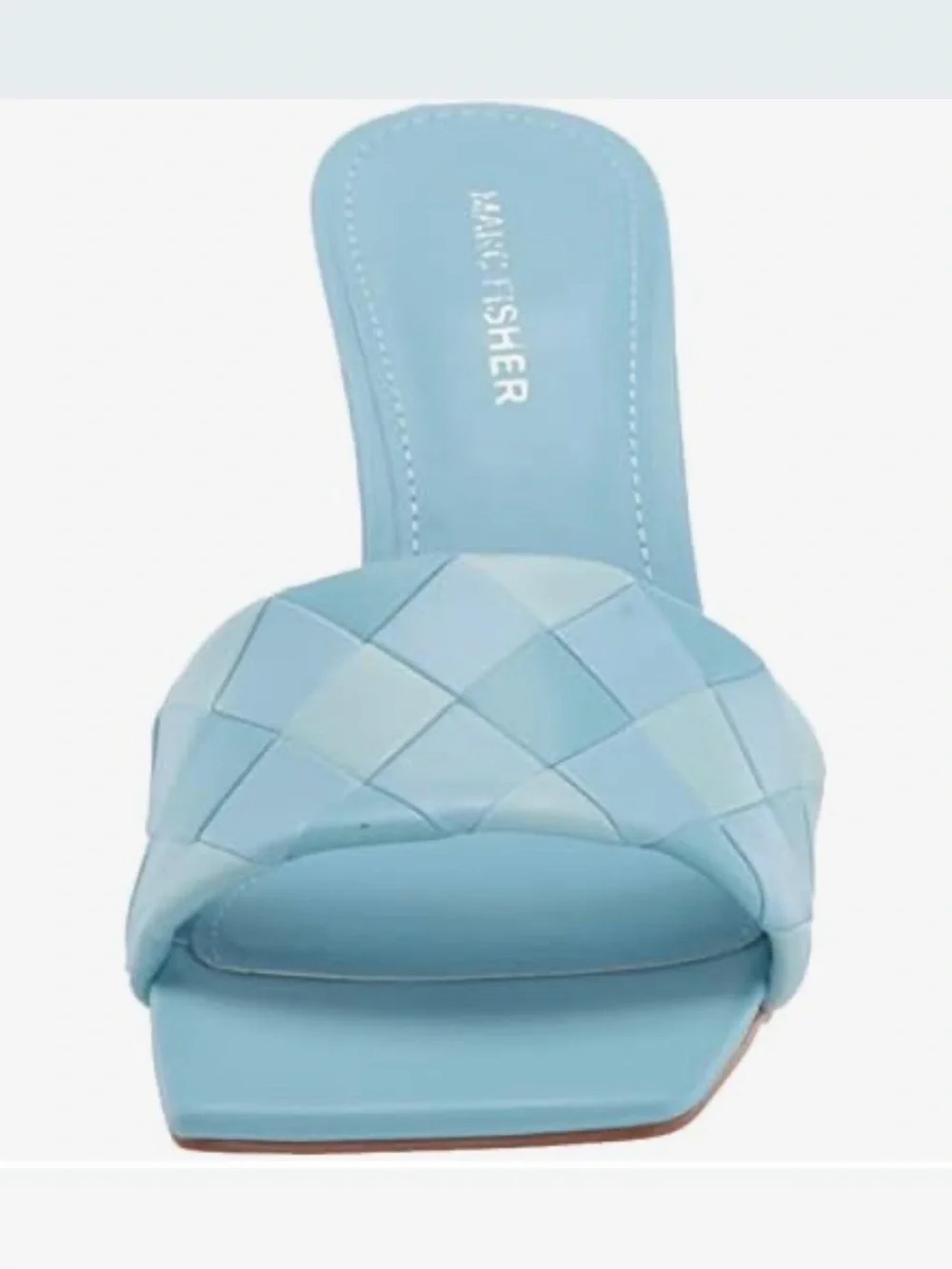 Marc Fisher Darasa Light Blue Heeled Sandal Size 7